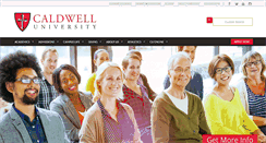 Desktop Screenshot of caldwell.edu